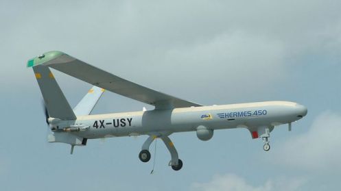 A Hermes-450 drone
