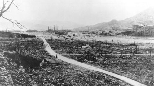 #Japan,#Nagasaki after the 1945 #US #nuclear bombing.