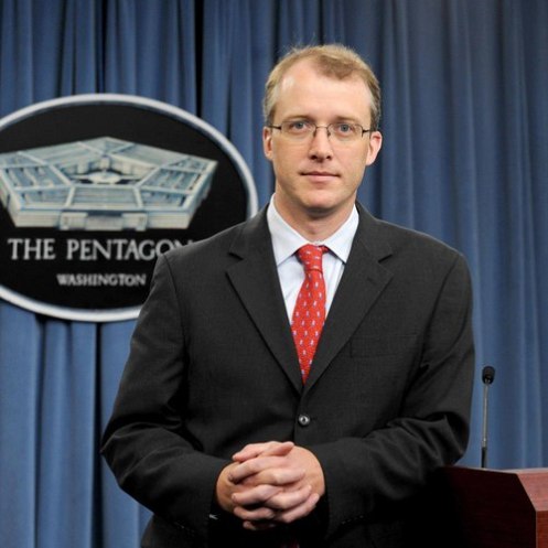 #Pentagon spokesman #GeorgeLittle